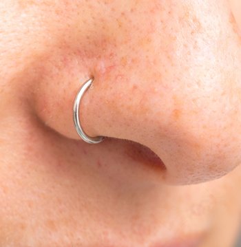 Nose piercing